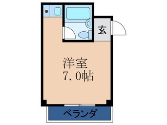 間取図 フラワ－ビル