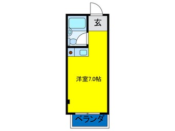 間取図 フラワ－ビル