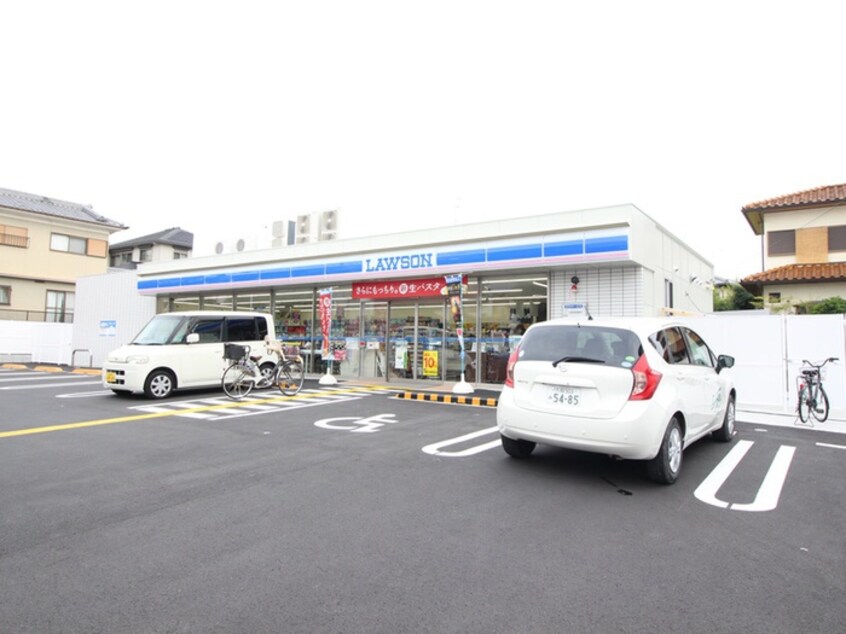 ローソン男山石城店(コンビニ)まで491m フリート