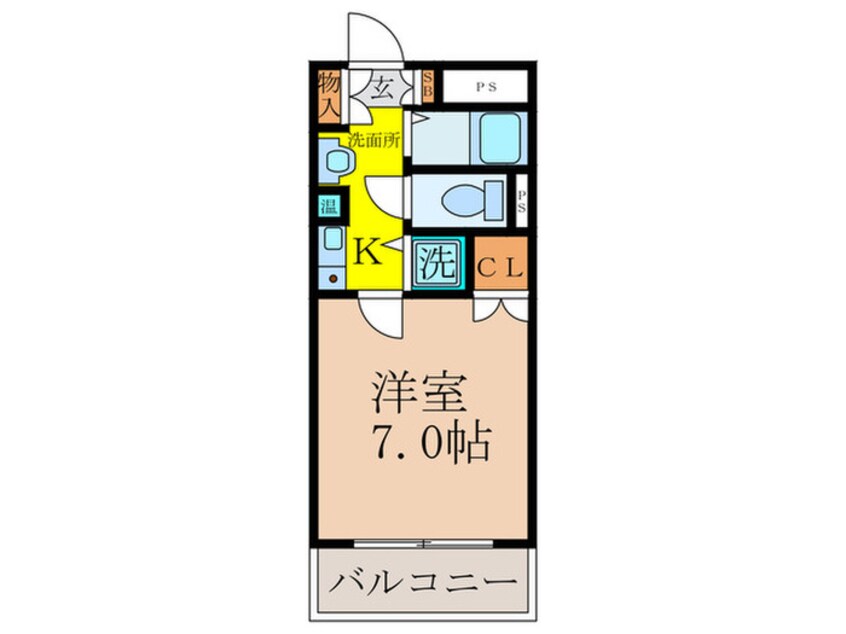 間取図 ヤングバリ－