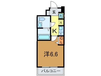 間取図 ダイド－メゾン元町シ－ガル