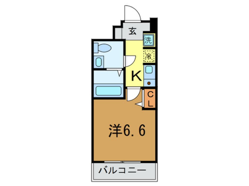 間取図 ダイド－メゾン元町シ－ガル