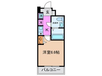 間取図 ダイド－メゾン元町シ－ガル