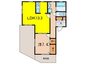 間取図 シャーメゾン北夙川