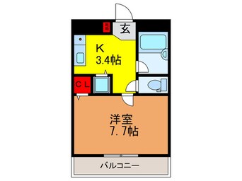 間取図 ＴＡＩＨＯレジデンス大日Ⅲ