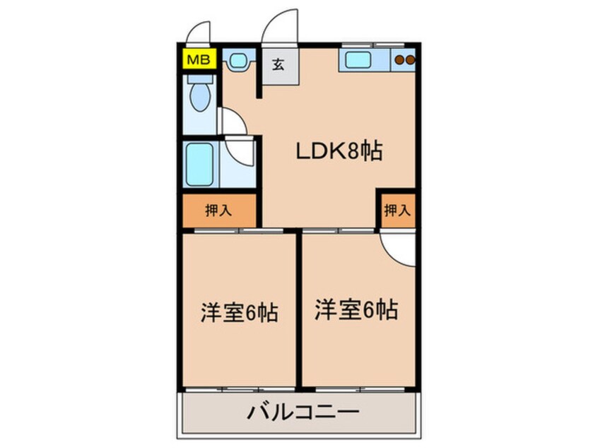 間取図 加藤マンション