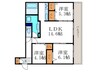セジュール西京極 3LDKの間取り