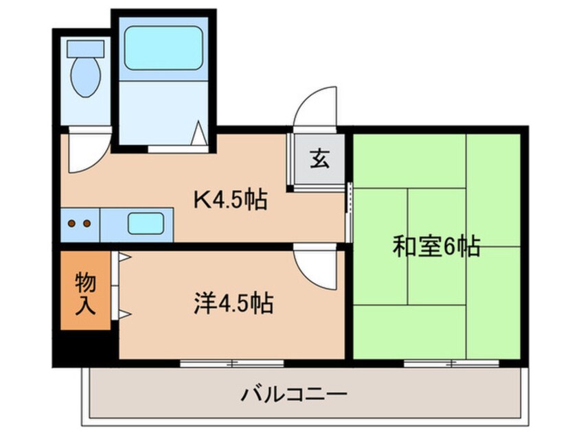 間取図 ハイツグレード・ワン