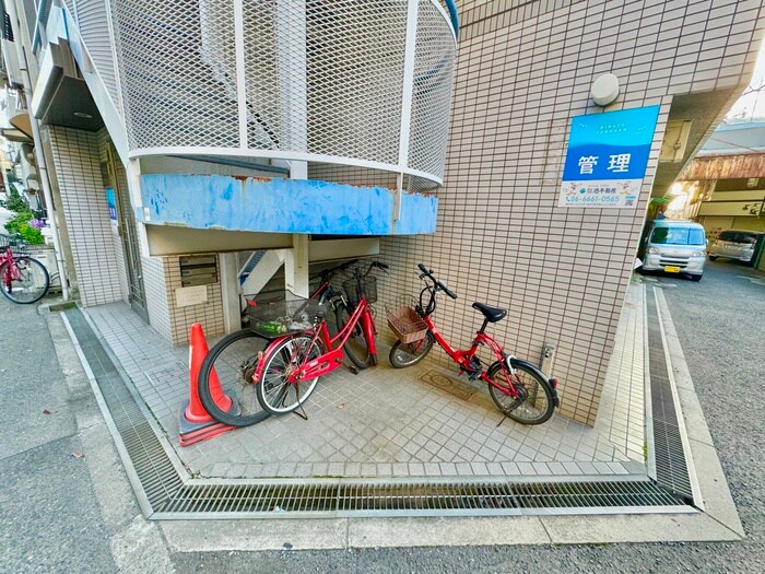 駐輪場 永田マンション