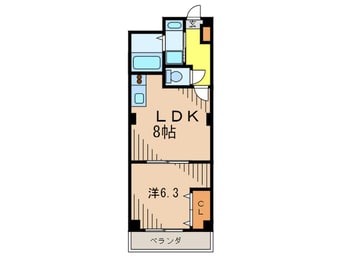 間取図 アイファ－スト清荒神