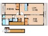 ポルタ　ヴェルデ 2LDKの間取り