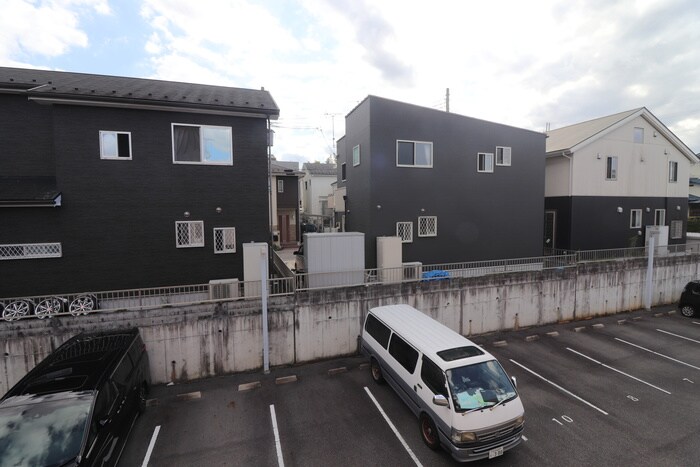 室内からの展望 ポルタ　ヴェルデ
