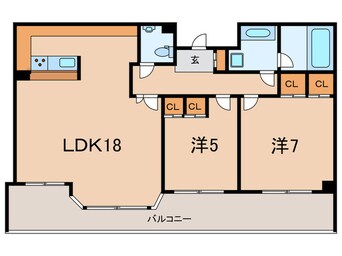 間取図 ルークレジデンス六甲