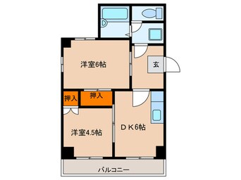 間取図 ハイライフひばりヶ丘