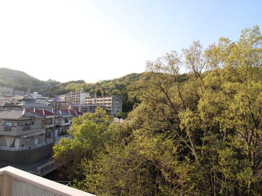室内からの展望 ハイライフひばりヶ丘