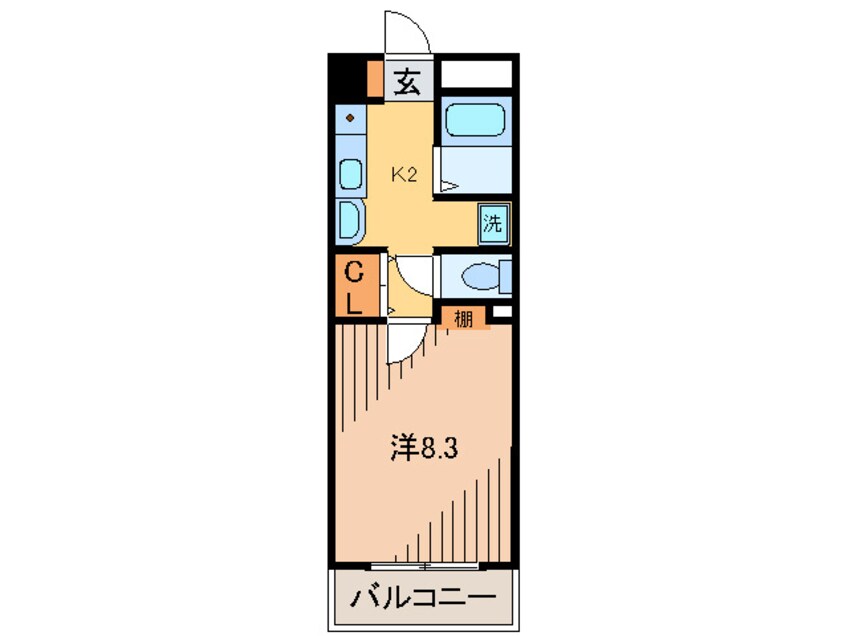 間取図 エクロル売布