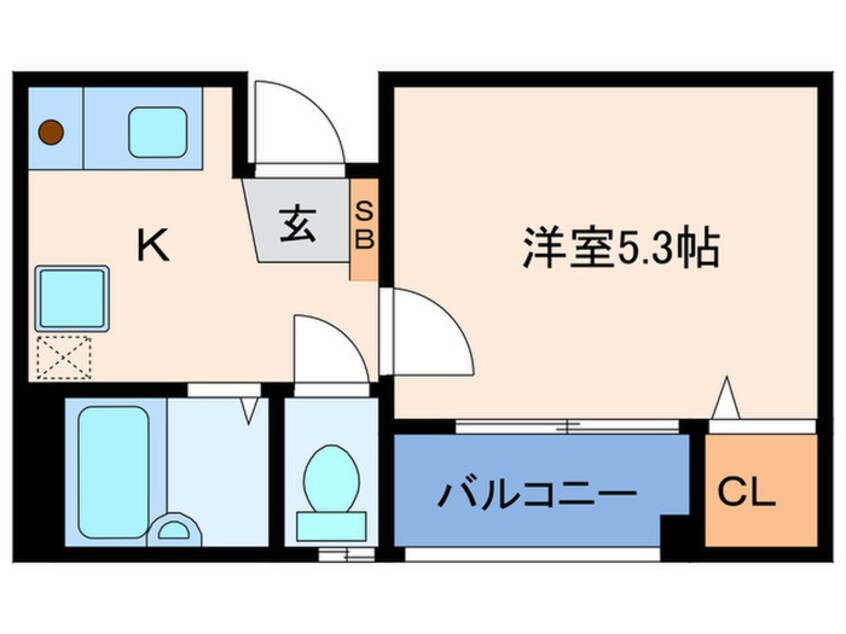 間取図 グレース天満ビル