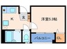 グレース天満ビル 1Kの間取り