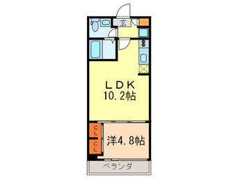 間取図 プラネシア烏丸御池