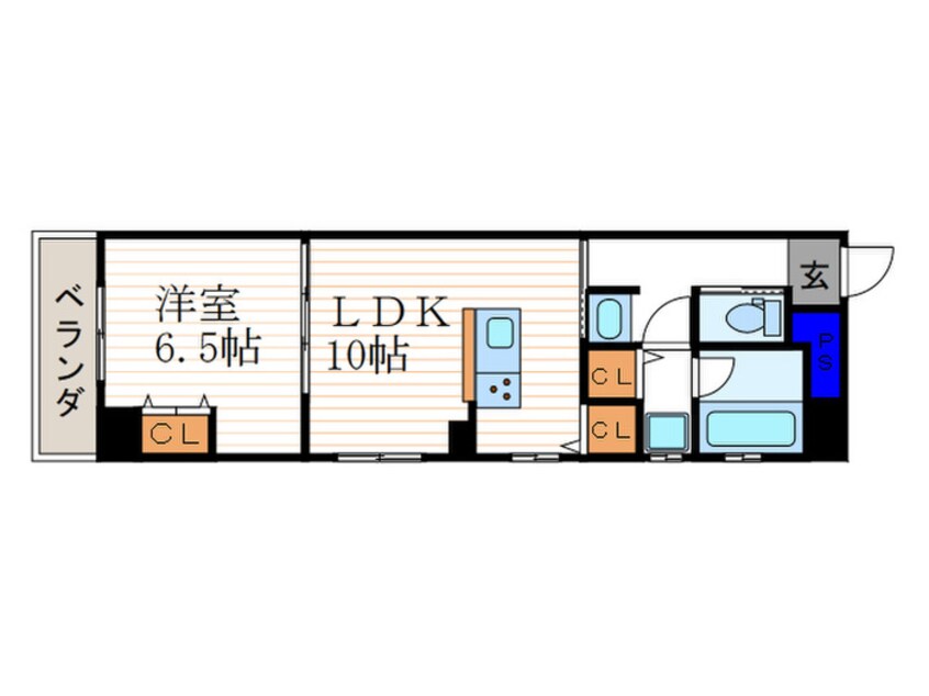 間取図 アマデウス萬壽寺葛野大路