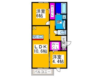 間取図 ラテール　メイキラ