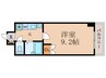 ﾘﾍﾞﾙﾀ南草津 1Kの間取り