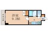 ﾘﾍﾞﾙﾀ南草津 1Kの間取り