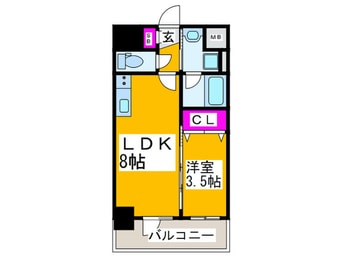 間取図 リアライズ布施駅前