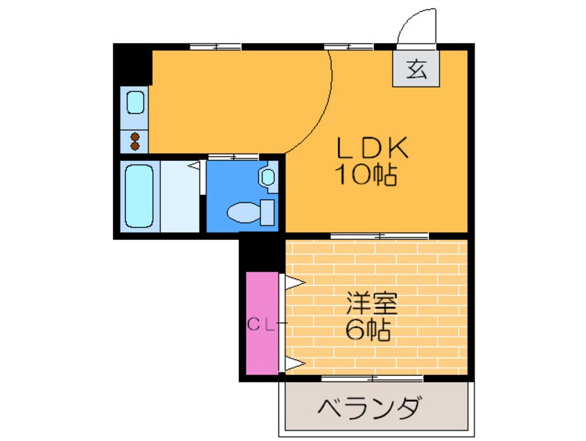 間取図 ボンボニエ－ル