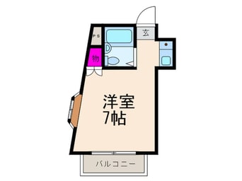 間取図 フルーレ豊中