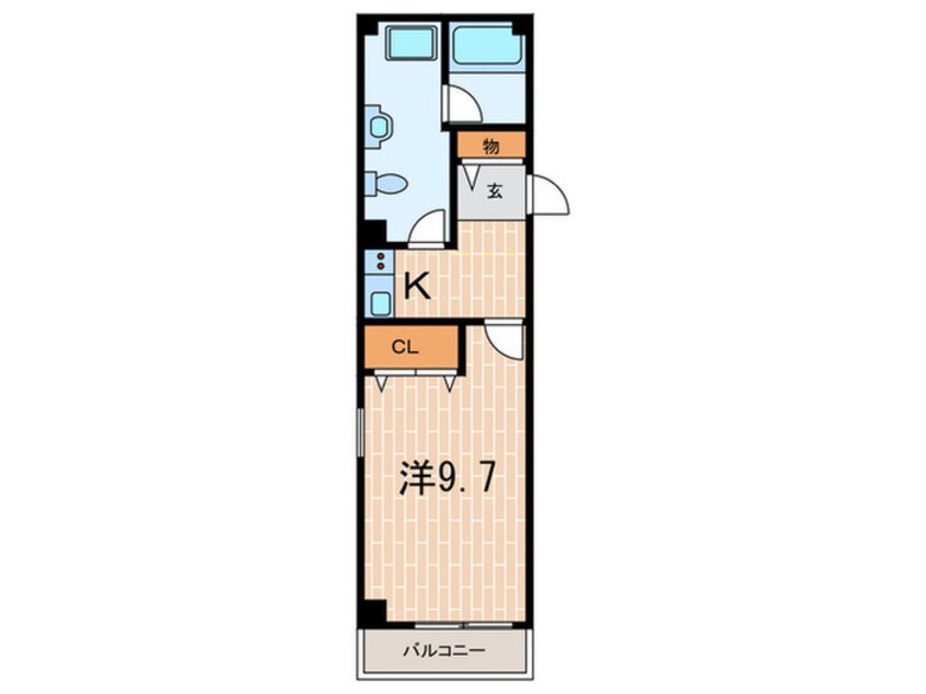 間取図 メインステージ芦屋茶屋之町