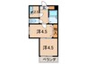 Ｋ.Ｓグランツ 2Kの間取り