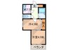 Ｋ.Ｓグランツ 2Kの間取り