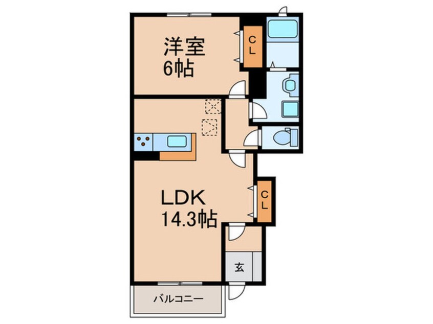間取図 インテックス北神戸
