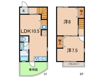 間取図 灘ビラー（109）