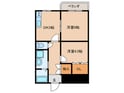 コーポ神崎川の間取図