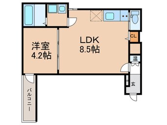 間取図 グラシェス大和田