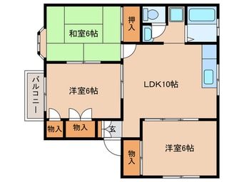 間取図 ファミール　1