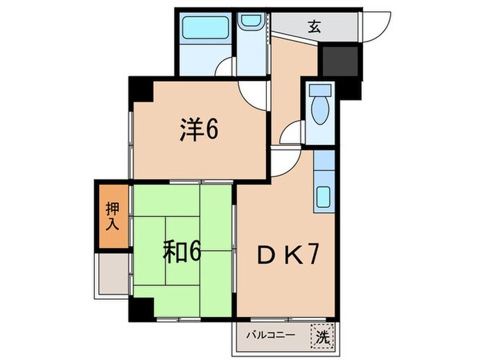 間取り図 ベネフィス粟津