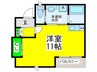 ルナヴォワール 1Rの間取り