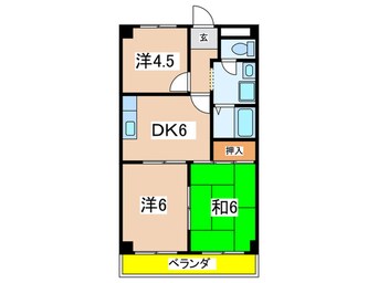 間取図 藤ハイツ