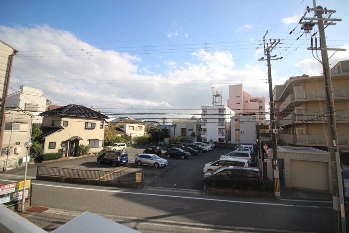 室内からの展望 第２サンハイツ