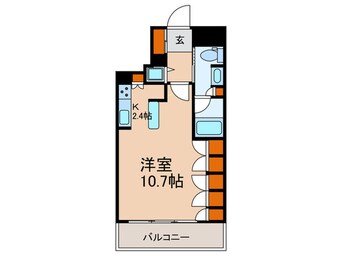 間取図 ﾘｰｶﾞﾙ京都四条河原町通りⅡ(403)