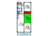 第二ヒルトンハイツ 3LDKの間取り