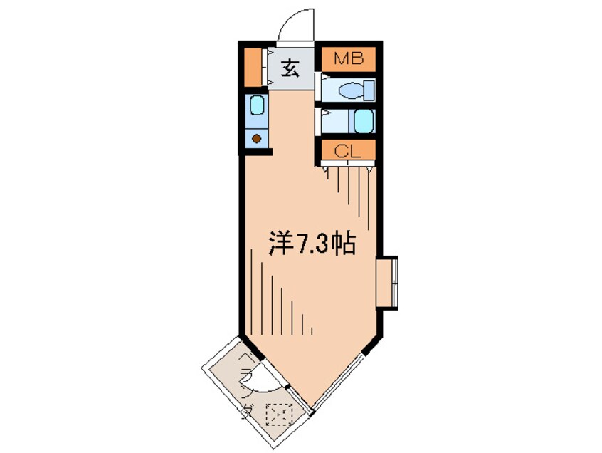 間取図 グレース立花ノース