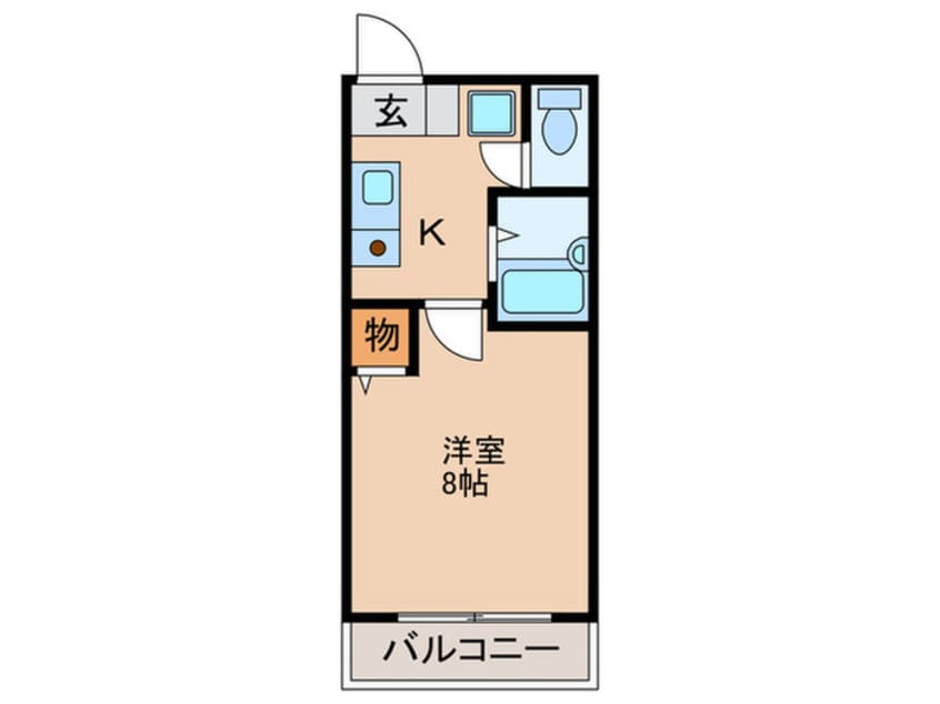 間取図 ヴィラ・ポンテ