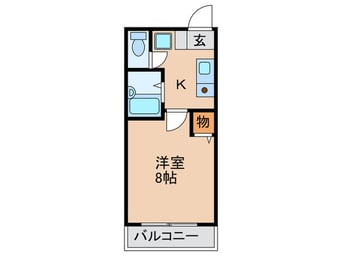 間取図 ヴィラ・ポンテ