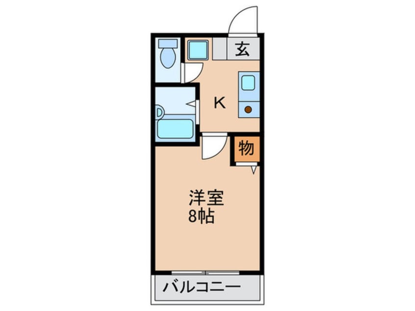 間取図 ヴィラ・ポンテ