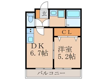 間取図 ＫＴＩレジデンス桃山
