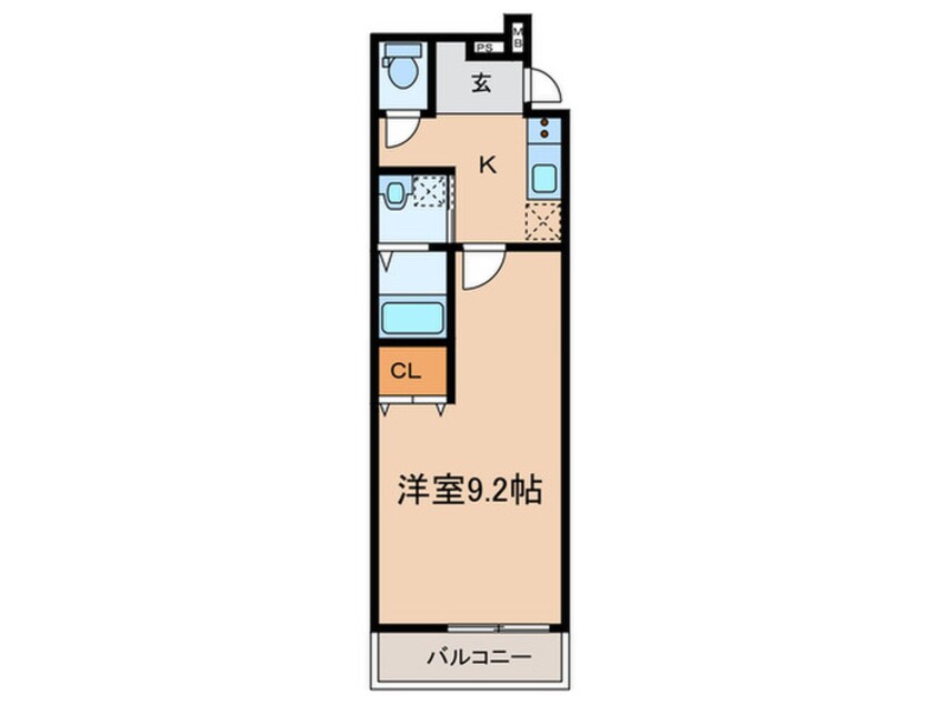 間取図 フジパレスJR塚口駅東